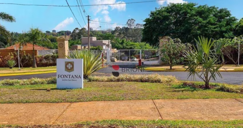 Terreno com 297m², a venda no Condomínio San Marco, em Ribeirão Preto/SP I Imobiliária em Ribeirão Preto I Brioni Imóveis