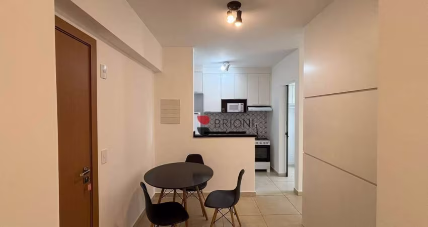 Apartamento com 1 quarto para alugar, 35 m², Residencial Flórida - em Ribeirão Preto/SP I Imobiliária Brioni imóveis