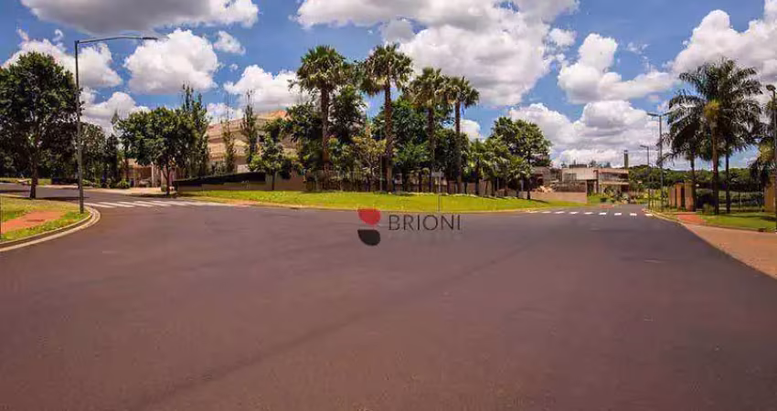 Terreno a venda  em condomínio fazenda santa maria, em  cravinhos/sp i imobiliária em ribeirão preto i brioni imóveis