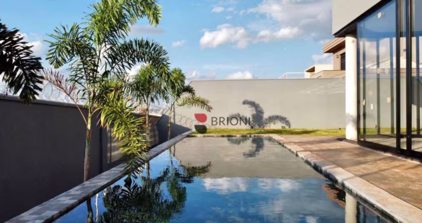 Casa Alto Padrão com 350 m², 3 suítes  à venda no condomínio Alphaville, em Ribeirão Preto/SP  I Brioni imóveis
