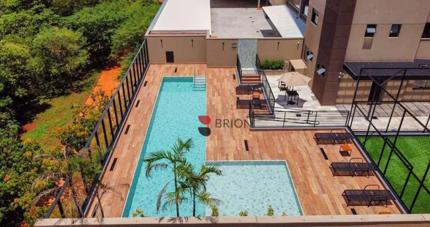Apartamento com 3 quartos para alugar, 118 m² por R$ 6.387/mês - Jardim Olhos D'Água - Ribeirão Preto/SP