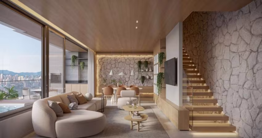 COBERTURA DUPLEX COM 3 SUÍTES E 3 VAGAS – CONDOMÍNIO REVE