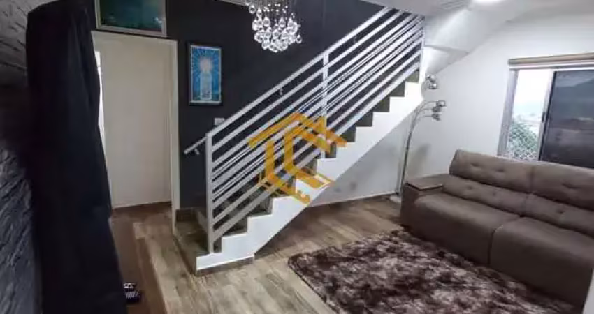 Cobertura com 2 dorms, vila dinapolis, mongaguá - r$ 850 mil, cod: 8980