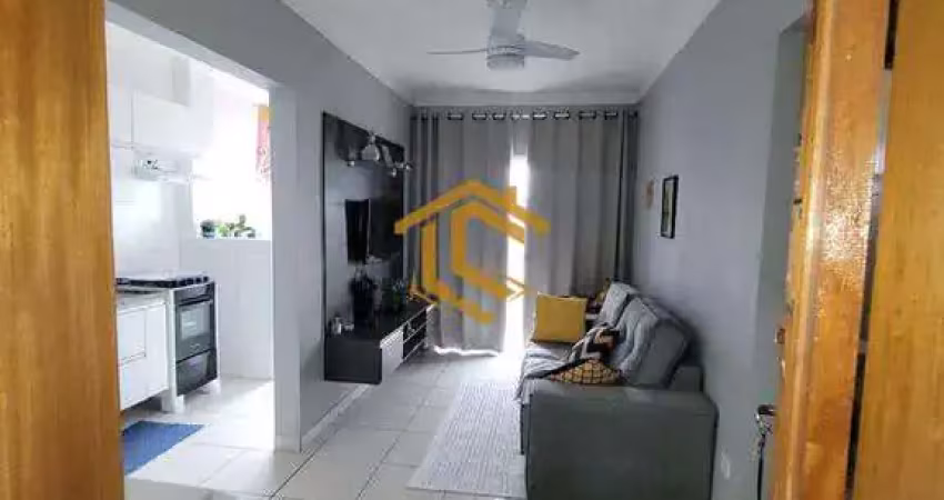Apartamento com 1 dorm, caiçara, praia grande - r$ 296 mil, cod: 9787