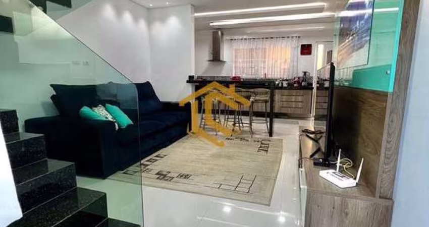 Casa de Condomínio com 3 dorms, Caiçara, Praia Grande - R$ 480 mil, Cod: 9939