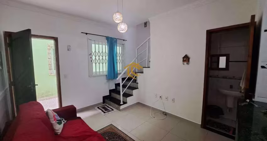 Casa de condomínio com 2 dorms, maracanã, praia grande - r$ 350 mil, cod: 10197