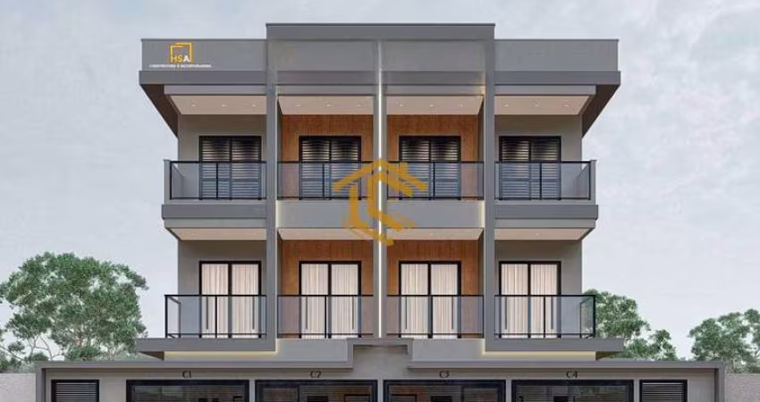 Casa de Condomínio com 3 quartos, Caiçara, Praia Grande - R$ 650 mil, Cod: 10368