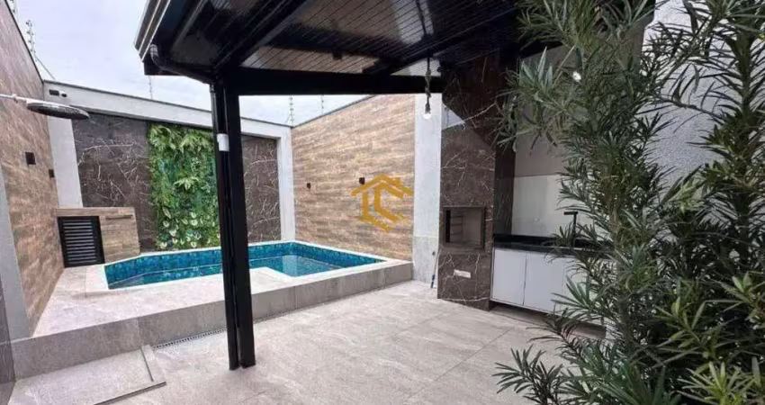 Casa com 2 quartos, balneário maracanã, praia grande - r$ 920 mil, cod: 10458