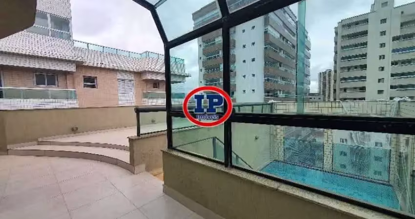 Cobertura com 4 dorms, caiçara, praia grande - r$ 735 mil, cod: 7835