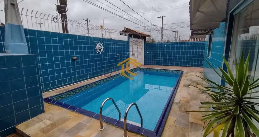 Sobrado com 3 dorms, Maracanã, Praia Grande - R$ 550 mil, Cod: 8522