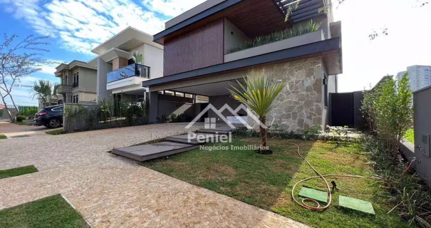 Sobrado com 4 suítes à venda, 409 m² por r$ 5.000.000 - condomínio bela vista - ribeirão preto/sp