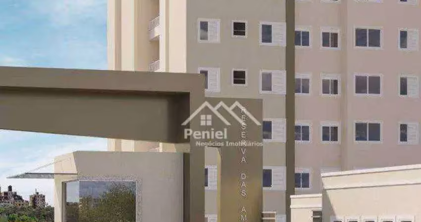 Apartamento com 2 dormitórios à venda, 44 m² por r$ 247.990,00 - recreio das acácias - ribeirão preto/sp