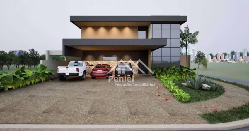 Sobrado com 3 suítes à venda, 554 m² por r$ 5.900.000 - condomínio bela vista - ribeirão preto/sp