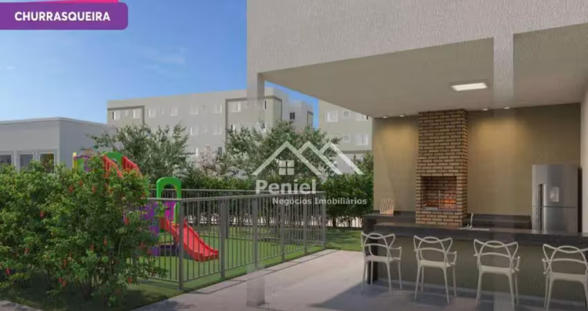 Apartamento com 2 dormitórios à venda, 40 m² por r$ 219.990,00 - recreio das acácias - ribeirão preto/sp