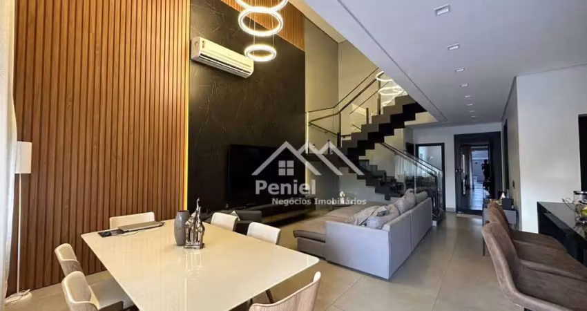 Sobrado com 3 dormitórios à venda, 235 m² por r$ 1.800.000,00 - condomínio san marco - ilha modena - ribeirão preto/sp