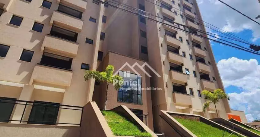 Apartamento com 1 dormitório à venda, 45 m² por r$ 300.000,00 - jardim recreio - ribeirão preto/sp