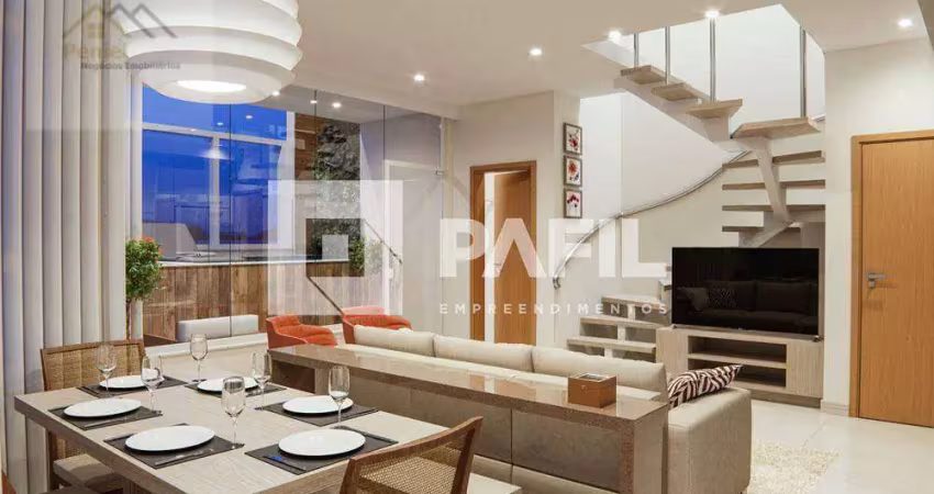 Apartamento com 1 dormitório à venda, 46 m² por r$ 352.000,00 - nova aliança - ribeirão preto/sp