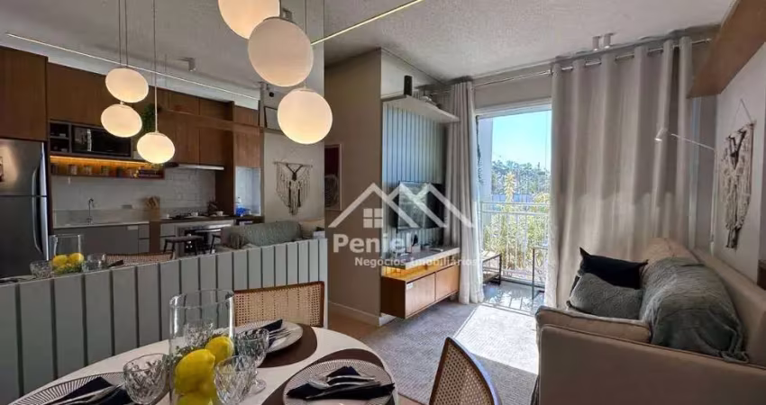 Apartamento com 2 dormitórios à venda, 53 m² por r$ 300.000,00 - jardim botânico - ribeirão preto/sp