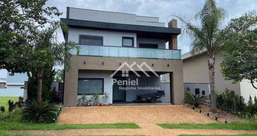 Sobrado com 5 suítes e elevador para alugar por r$ 15.000/mês - alphaville ii - ribeirão preto/sp