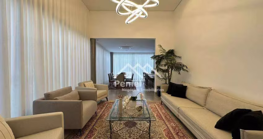 Casa com 4 dormitórios à venda, 390 m² por r$ 3.400.000,00 - condomínio buganvile - ribeirão preto/sp