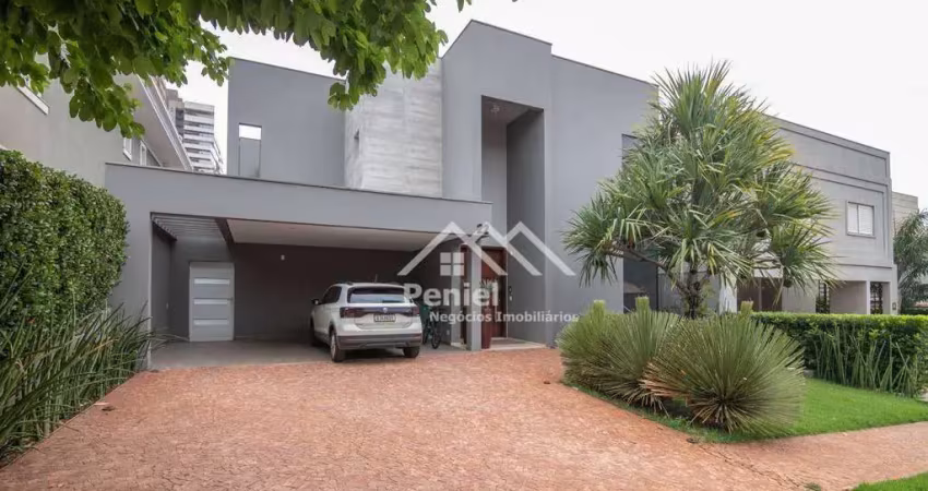 Sobrado com 4 dormitórios à venda, 480 m² por r$ 3.800.000,00 - condomínio torino - ribeirão preto/sp