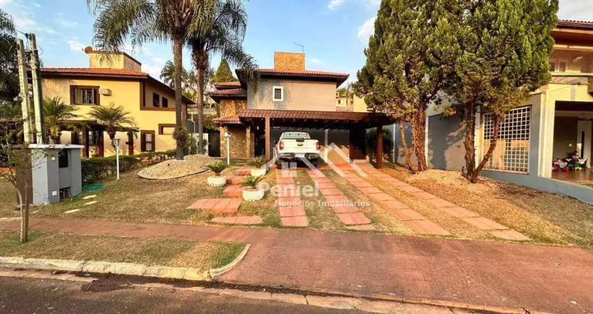 Sobrado com 4 dormitórios à venda, 370 m² por r$ 1.350.000 - condomínio estação primavera - ribeirão preto/sp