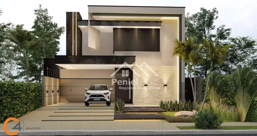 Sobrado com 3 dormitórios à venda, 244 m² por r$ 2.420.000 - vivendas da mata - portal paineiras - ribeirão preto/sp