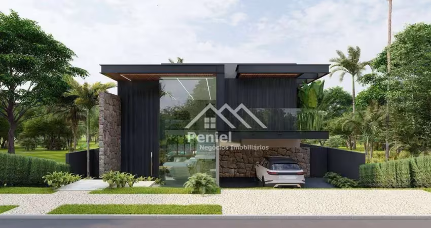 Sobrado com 4 dormitórios à venda, 346 m² por r$ 3.800.000,00 - alphaville - ribeirão preto/sp