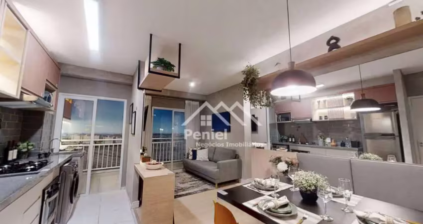 Apartamento com 2 dormitórios à venda, 47 m² por r$ 320.000 - jardim guaporé - ribeirão preto/sp