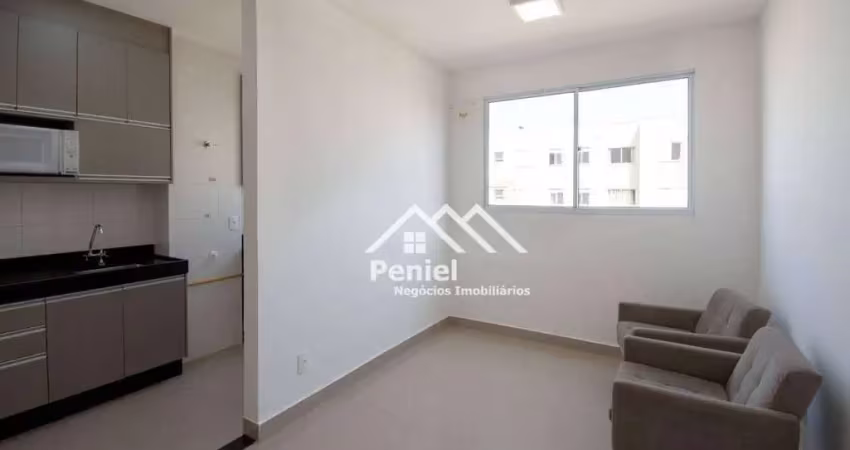 Apartamento com 2 dormitórios para alugar, 45 m² por r$ 2.065/mês - recreio das acácias - ribeirão preto/sp