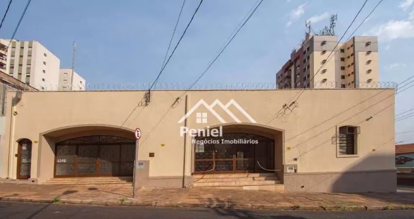 Salão para alugar, 235 m² por r$ 4.433/mês - centro - ribeirão preto/sp