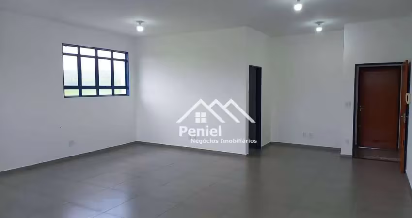 Sala para alugar, 60 m² por r$ 1.355/mês - jardim anhangüera - ribeirão preto/sp
