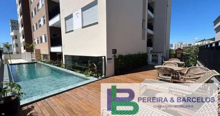 Apartamento para locação em palhoça, pedra branca, 2 dormitórios, 1 suíte, 2 banheiros, 1 vaga