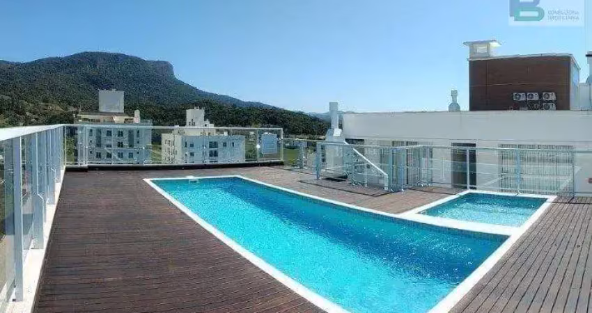 Apartamento para locação em palhoça, pedra branca, 2 dormitórios, 1 suíte, 2 banheiros, 1 vaga
