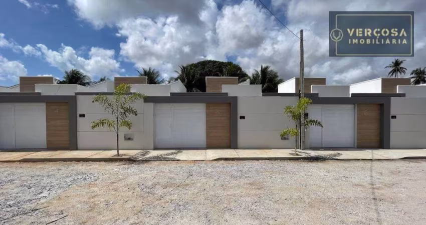 Casa com 2 dormitórios à venda, 71 m² por R$ 315.000,00 - Mangabeira - Eusébio/CE