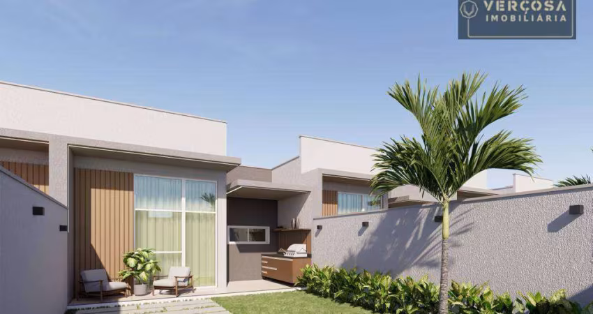 Casa com 3 dormitórios à venda, 93 m² por R$ 369.000,00 - Vereda Tropical - Eusébio/CE