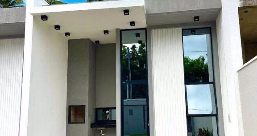 Casa com 3 dormitórios à venda, 115 m² por R$ 450.000,00 - Cararu - Eusébio/CE