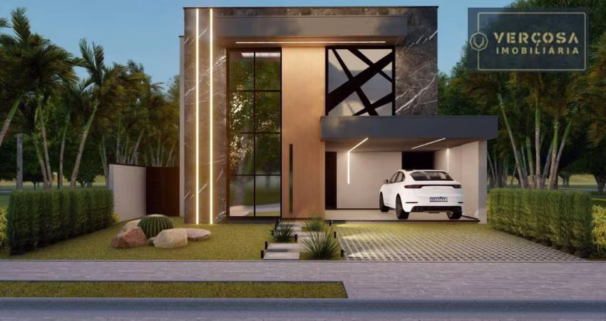 Casa com 4 dormitórios à venda, 237 m² por R$ 1.490.000 - Cidade Alpha - Eusébio/CE