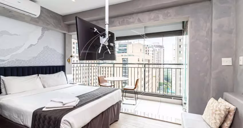 Apartamento com 1 quarto para alugar na Alameda Iraé, 664, Moema, São Paulo