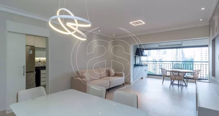 3 SUITES - 130M² - MOBILIADO - 2 VAGAS - CAMPO BELO