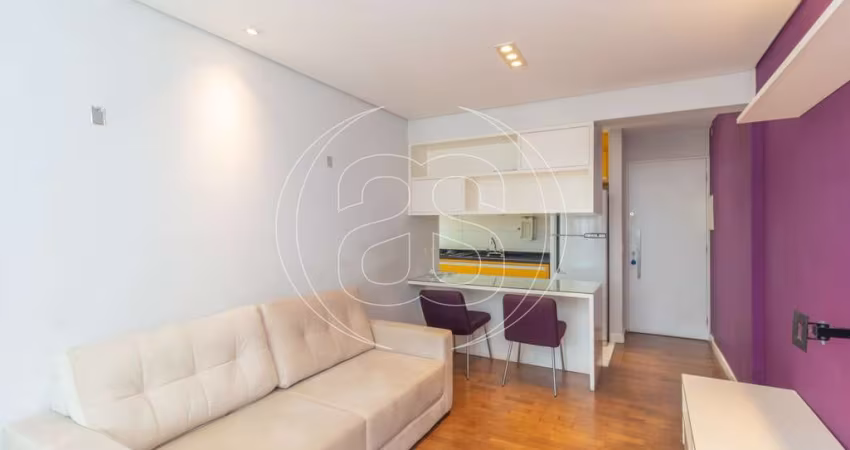 Apartamento à venda no miolo do Brooklin com 58m² com 2 quartos e 1 vaga de garagem.