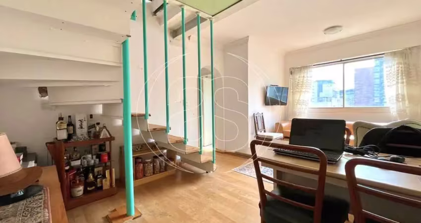 Cobertura duplex na av. iraí ? 133m², 2 dormitórios e 2 vagas em moema índios