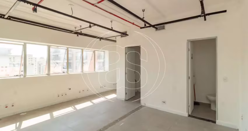 A novidade que vai surpreender você! conjunto comercial com 1 vaga e 1 banheiro com 32m²!