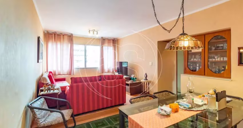 Apartamento residencial na região de moema pássaros, com 1 banheiro e 2 dormitórios, e 84m²!