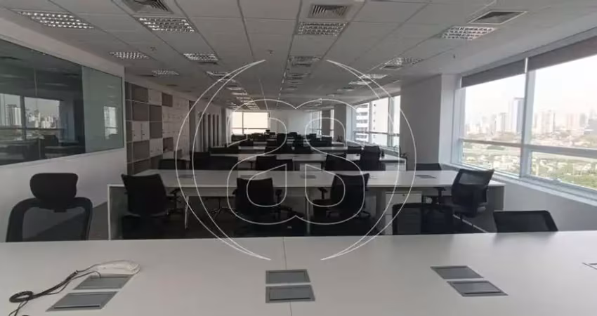 Sala comercial mobiliada no brooklin 514m² | pronta para sua empresa crescer