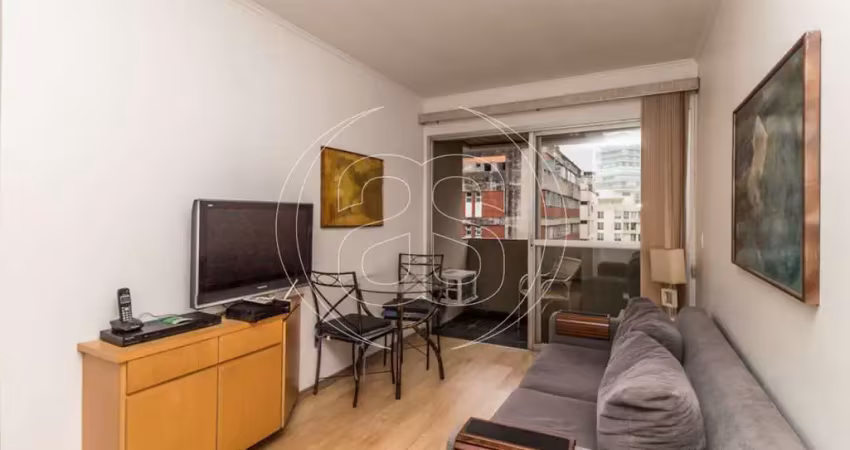 FLAT MOBILÍADO COM GARAGEM EM MOEMA
