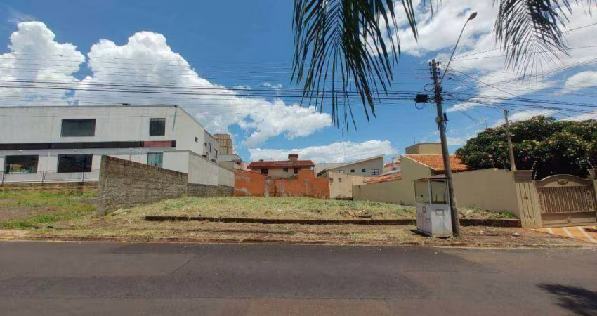Excelente terreno em área residencial ou comercial  com 600m², plano, distante duas quadras da Avenida João Fiúsa.