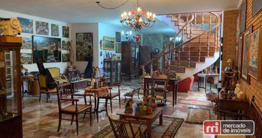 Casa com 5 dormitórios à venda, 537 m² por r$ 1.600.000,00 - jardim sumaré - ribeirão preto/sp