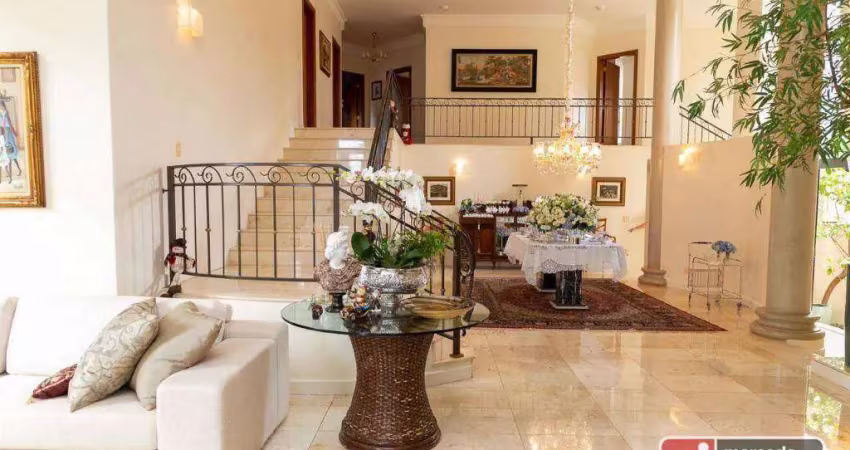 Casa com 5 dormitórios à venda, 800 m² por r$ 8.000.000,00 - condomínio country village - ribeirão preto/sp