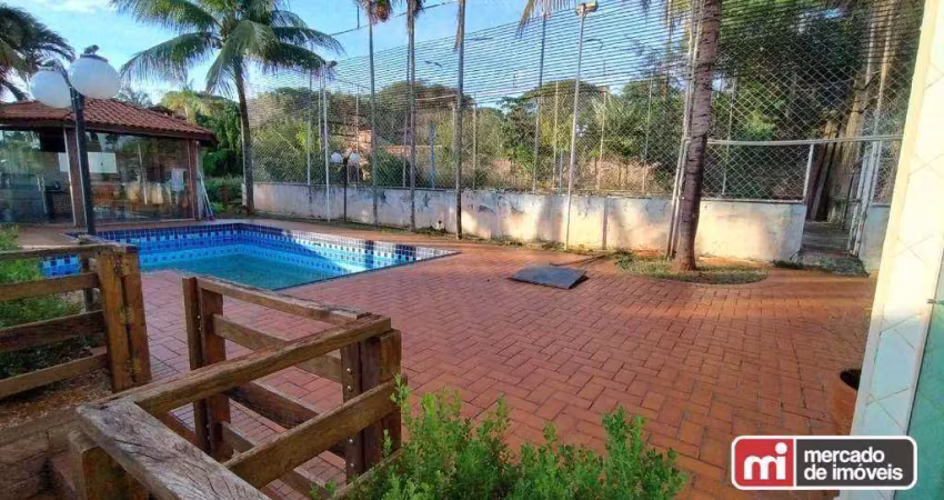 Chácara com 4 dormitórios à venda, 2500 m² por r$ 1.550.000,00 - condominio estância beira rio - ribeirão preto/sp